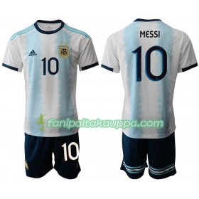 Jalkapallo Peliasut Argentiina MESSI 10 Lasten Koti Pelipaita Copa América 2019 Lyhythihainen
